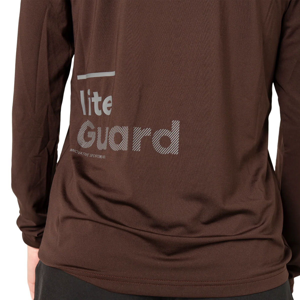 LiiteGuard Ground-Tech langærmet T-shirt dame med logo foran