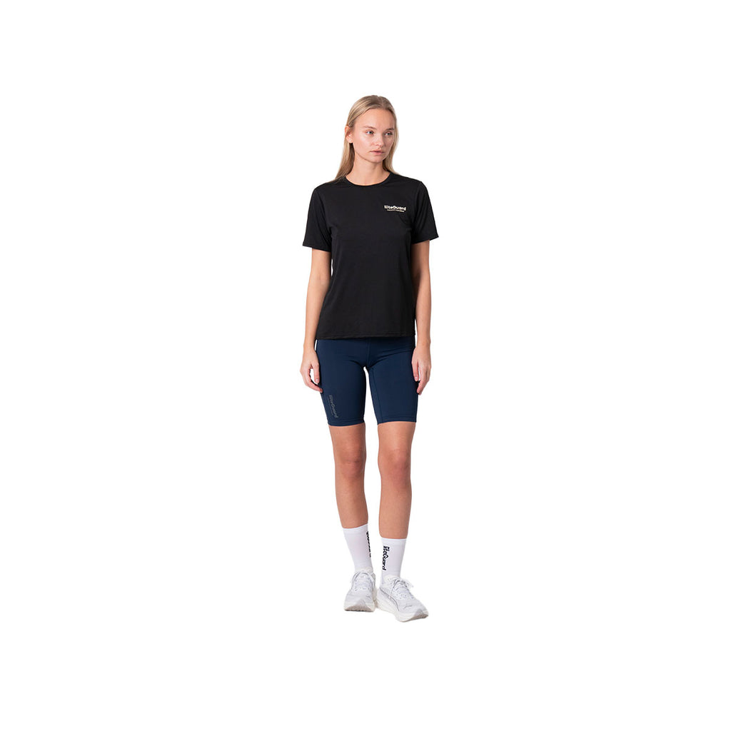 Liiteguard Glu-Tech kort tights til damer i blå farve