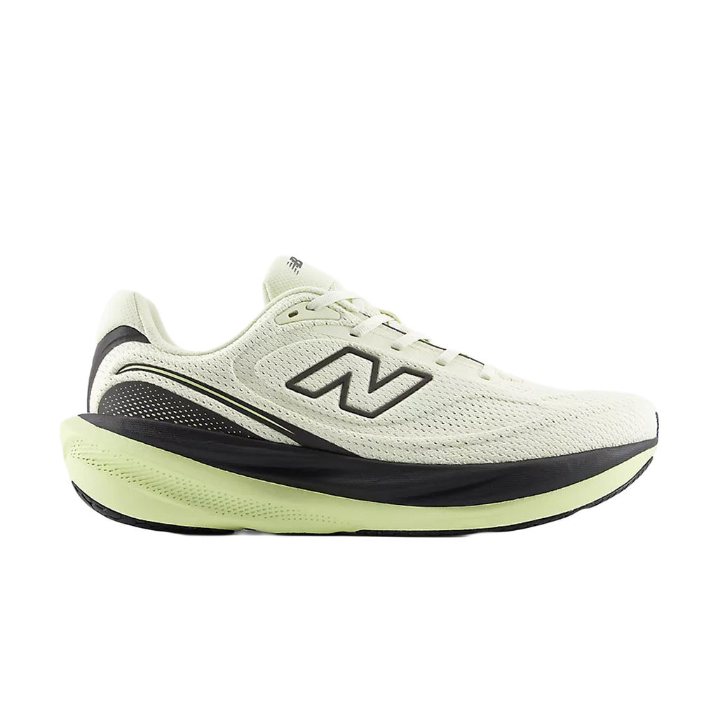 New Balance 1080 V15 herreløbesko i hvid og sort med snørebånd