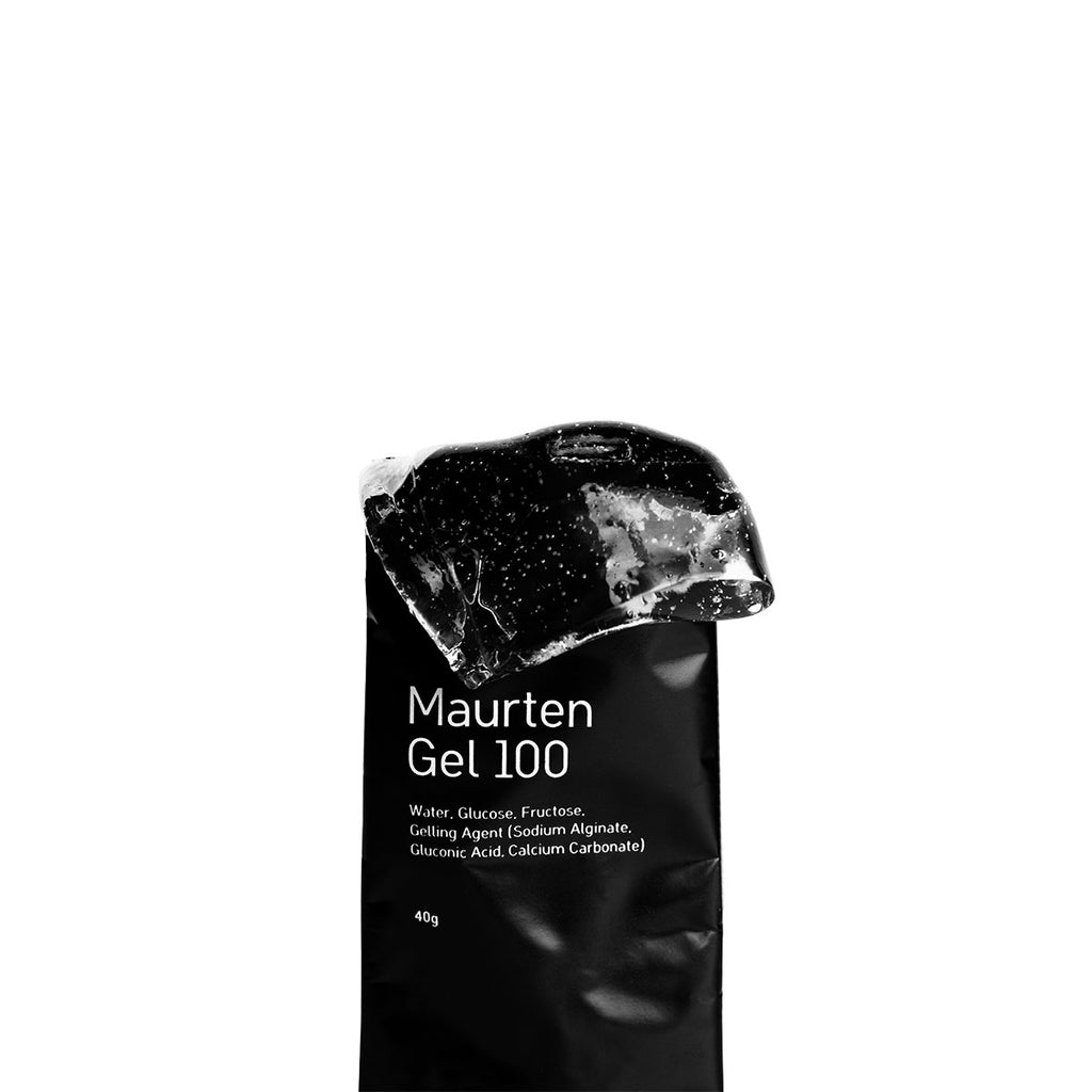 Maurten Gel 100 energigel i sort pose, 40 g