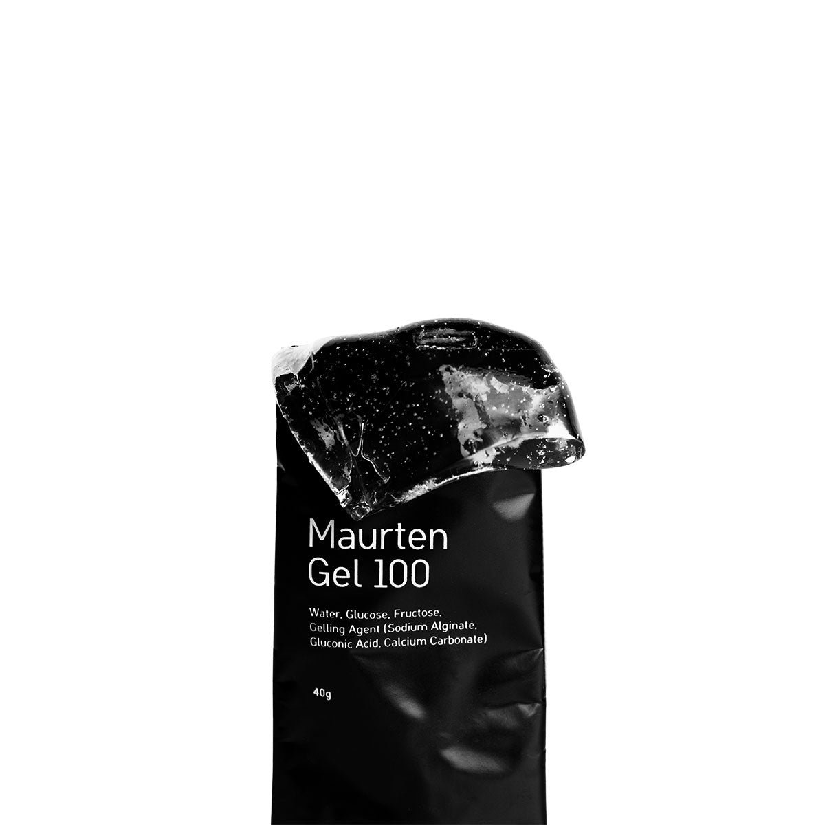 Maurten Gel 100 energigel i sort pose, 40 g