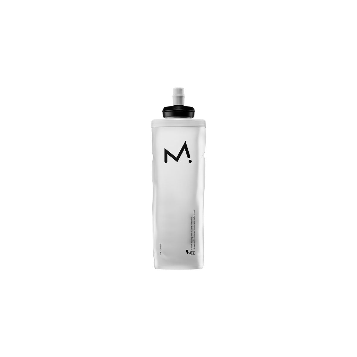 MAURTEN soft flask drikkeflaske 550 ml med låg og sugerør