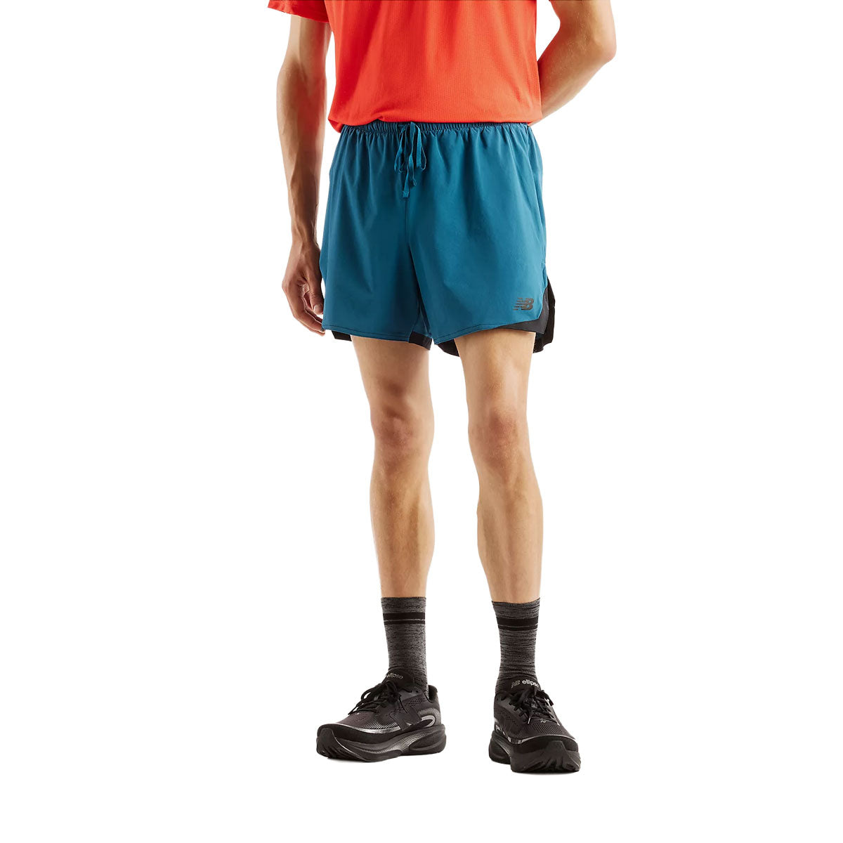 New Balance RC Essential Shorts 5" Herre