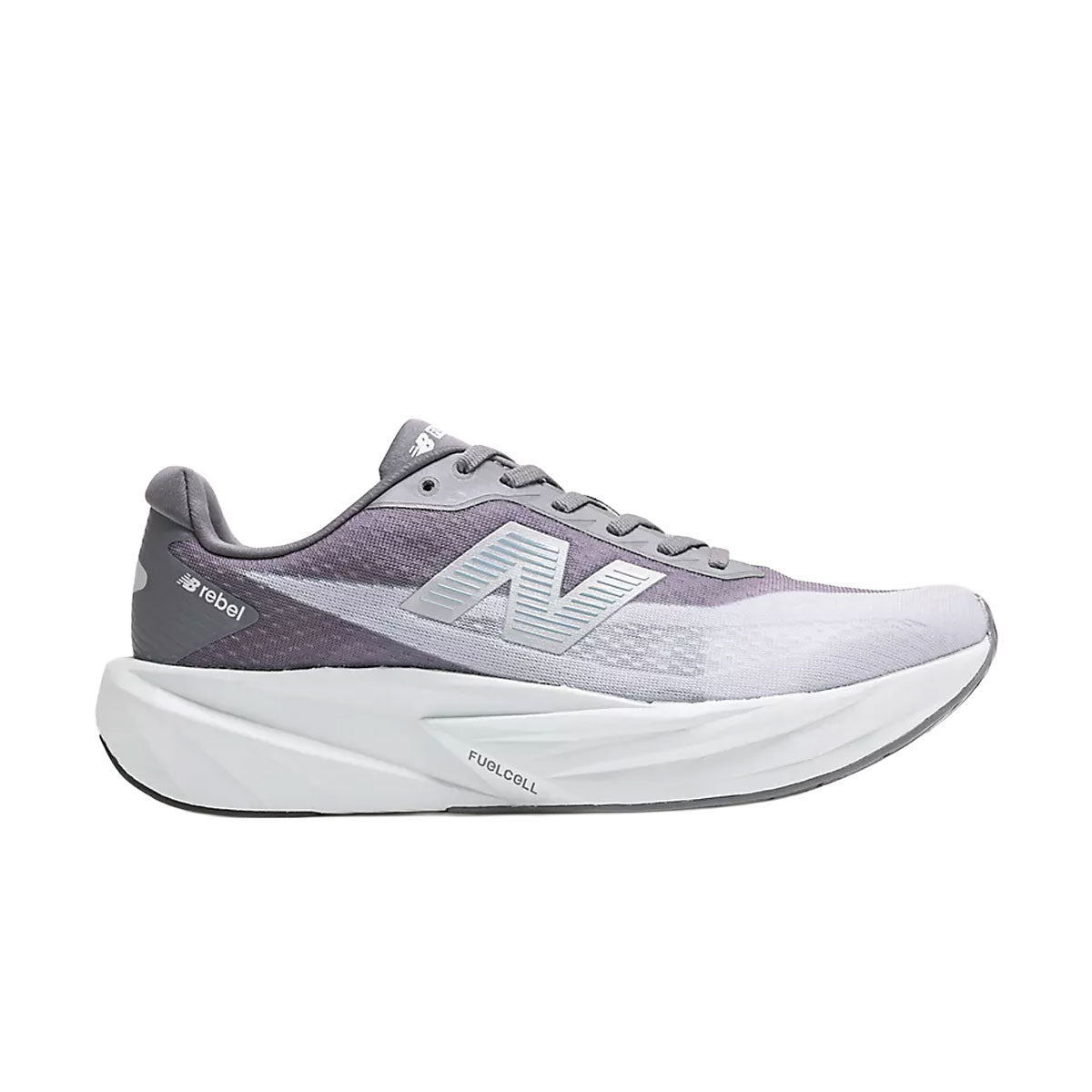 New Balance FuelCell Rebel v5 herre løbesko i grå og hvid