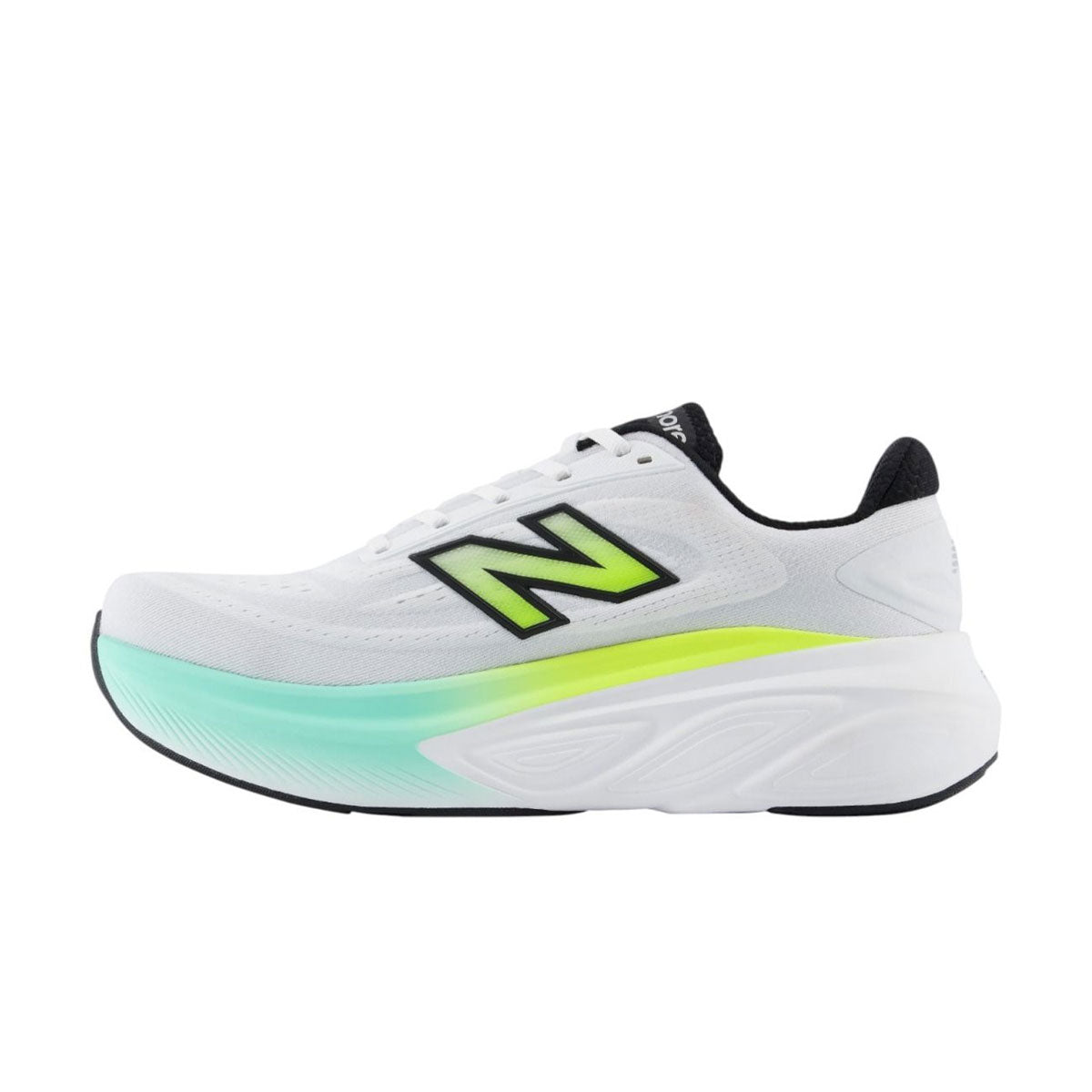 New Balance More V6 løbesko til mænd med grøn detalje