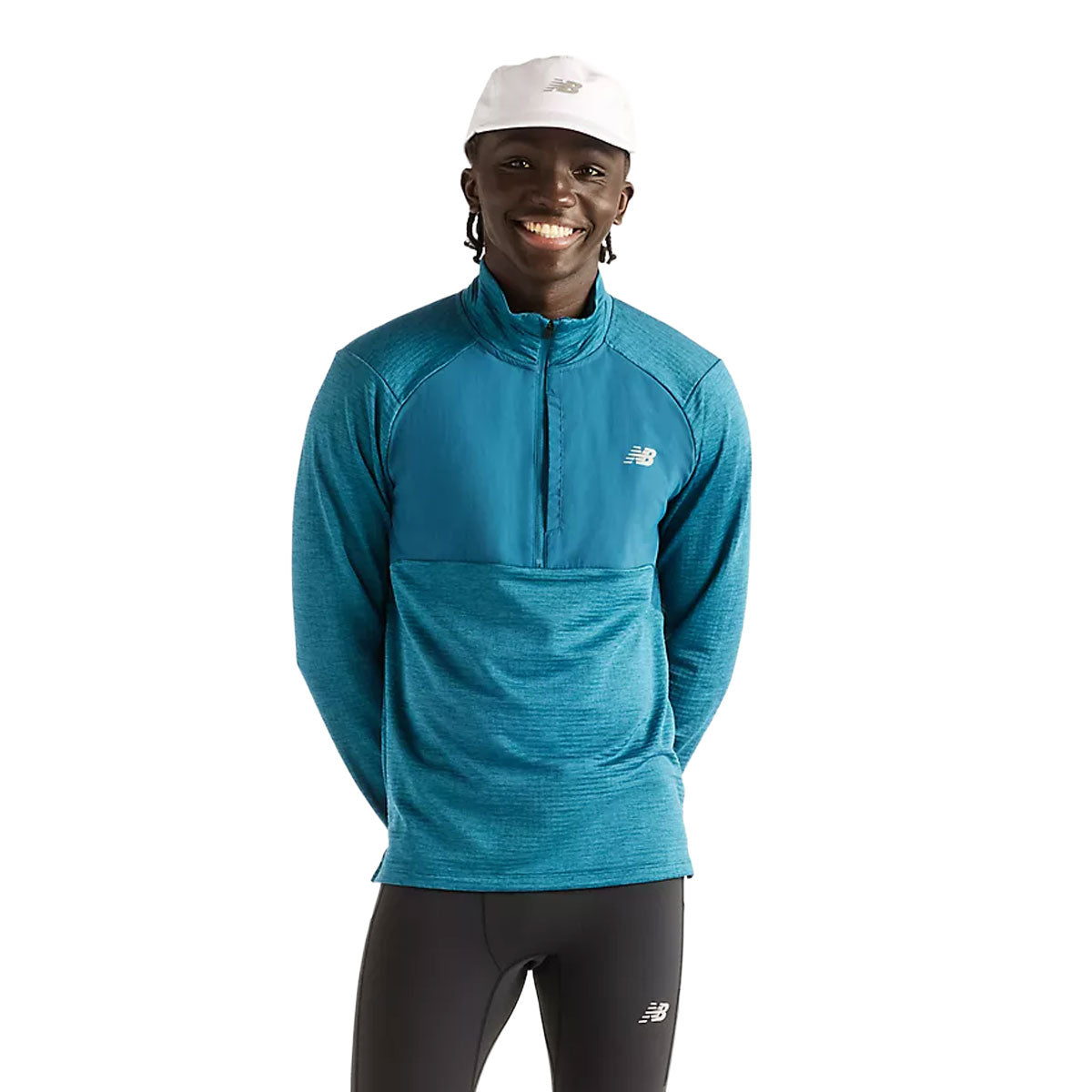 New Balance Athletics Heat Grid Half-Zip Herre
