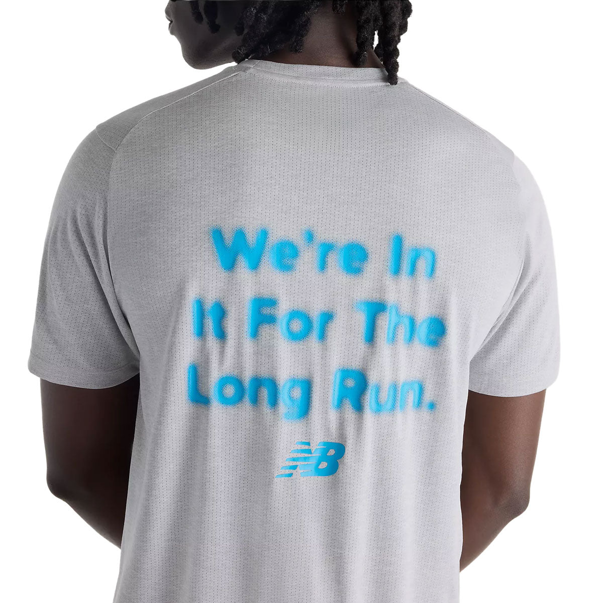 New Balance ATH Graphic SS Tee Herre