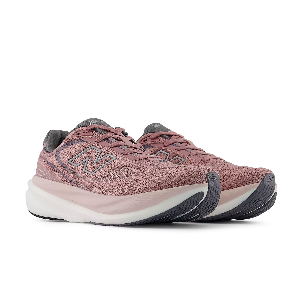 New Balance 1080 V15 Dame løbesko i rosa og grå
