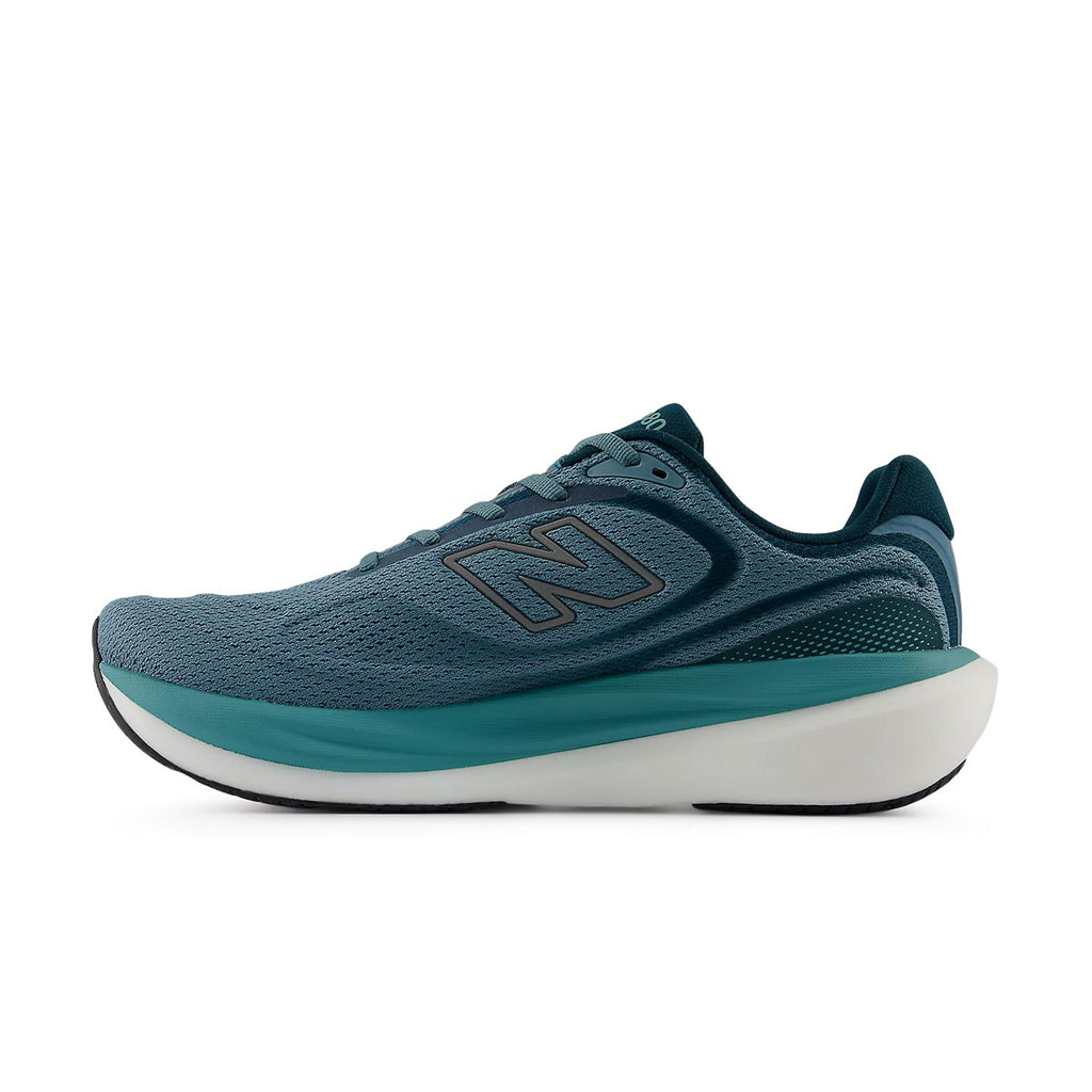 New Balance 1080 V15 Herre løbesko i blå og grøn farve