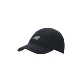 New Balance 6-panel performance hat i sort med logo