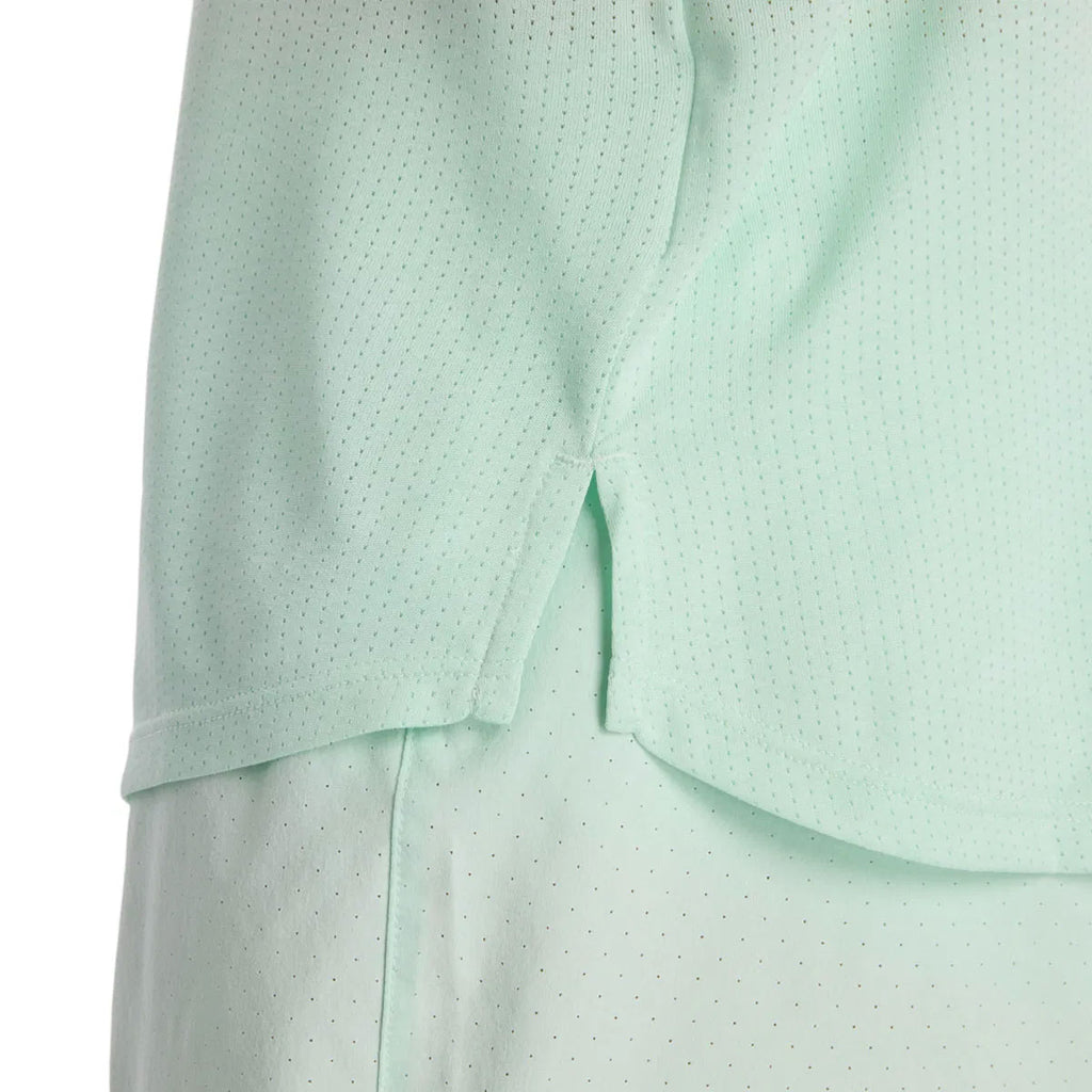 Mintgrøn New Balance Athletics tanktop med slidser i siderne