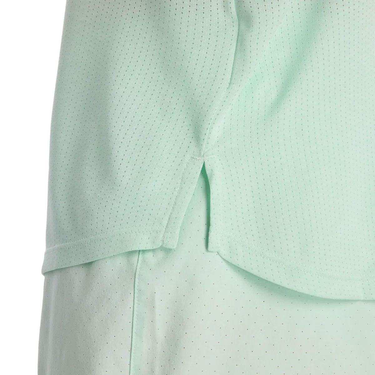 Mintgrøn New Balance Athletics tanktop med slidser i siderne