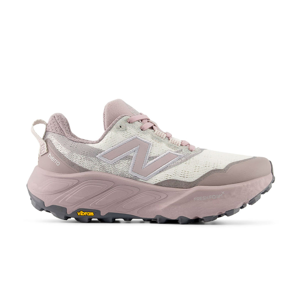 New Balance Fresh Foam X Hierro v9 Dame trailsko i lyserød og grå