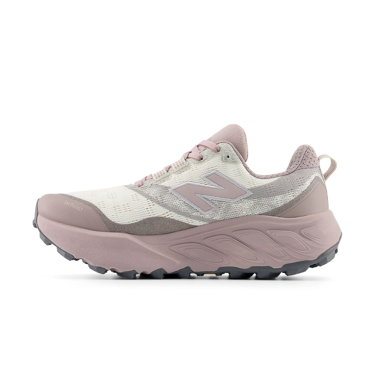 New Balance Fresh Foam X Hierro v9 Dame trailsko i lyserød og grå