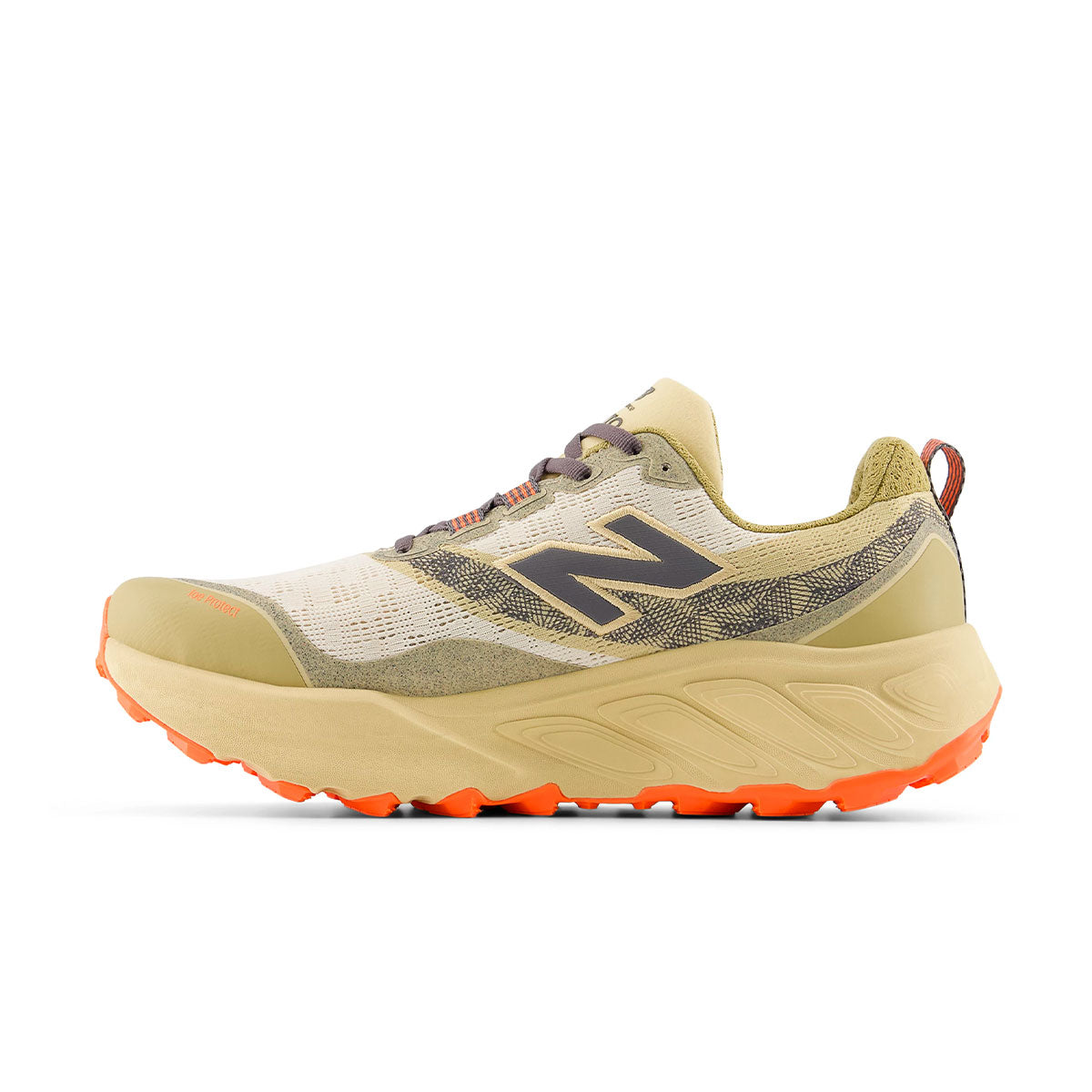 New Balance Fresh Foam X Hierro v9 herresko i beige og orange