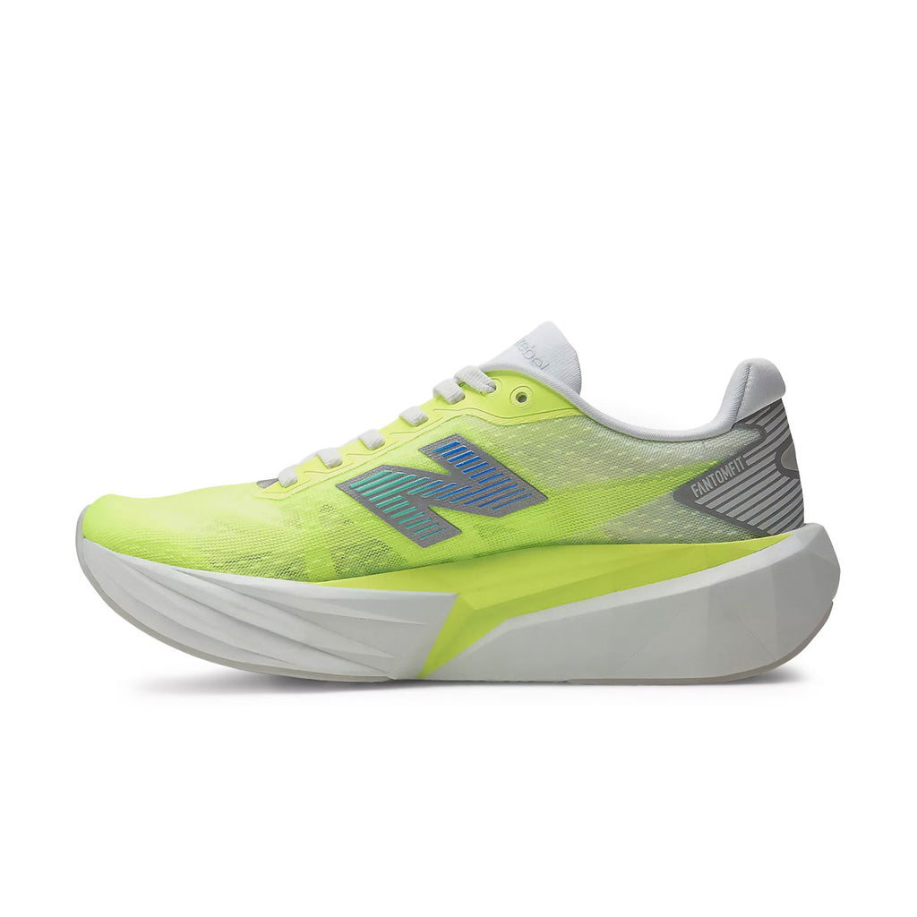 New Balance FuelCell Rebel v5 Dame løbesko i neon gul og grå