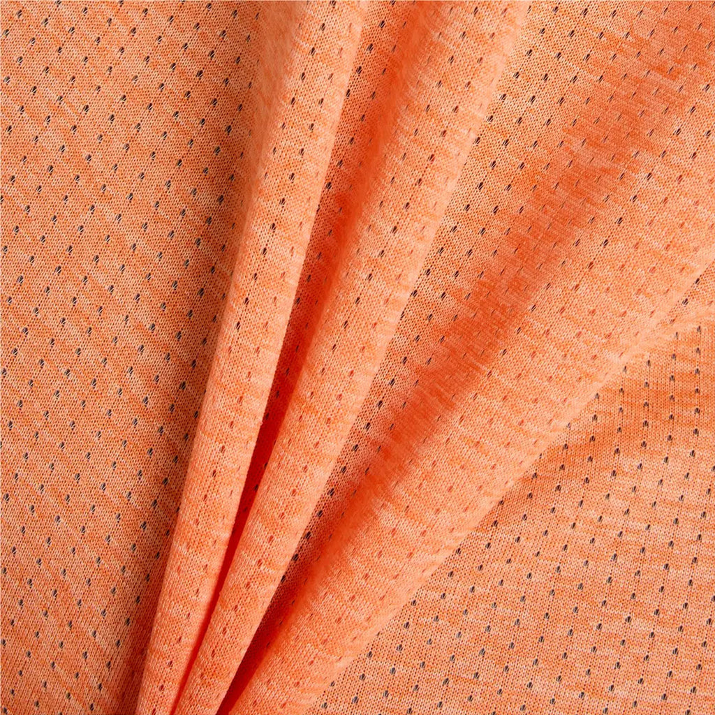 Ny Balance RC Essential T-Shirt Dame i orange farve med perforeret stof