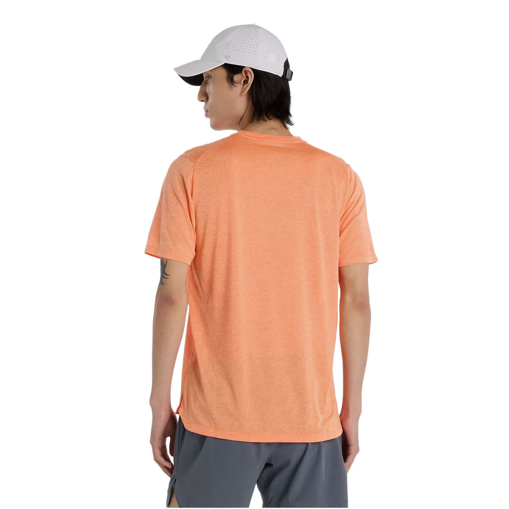 Ny Balance RC Essential T-shirt i orange med kort ærme