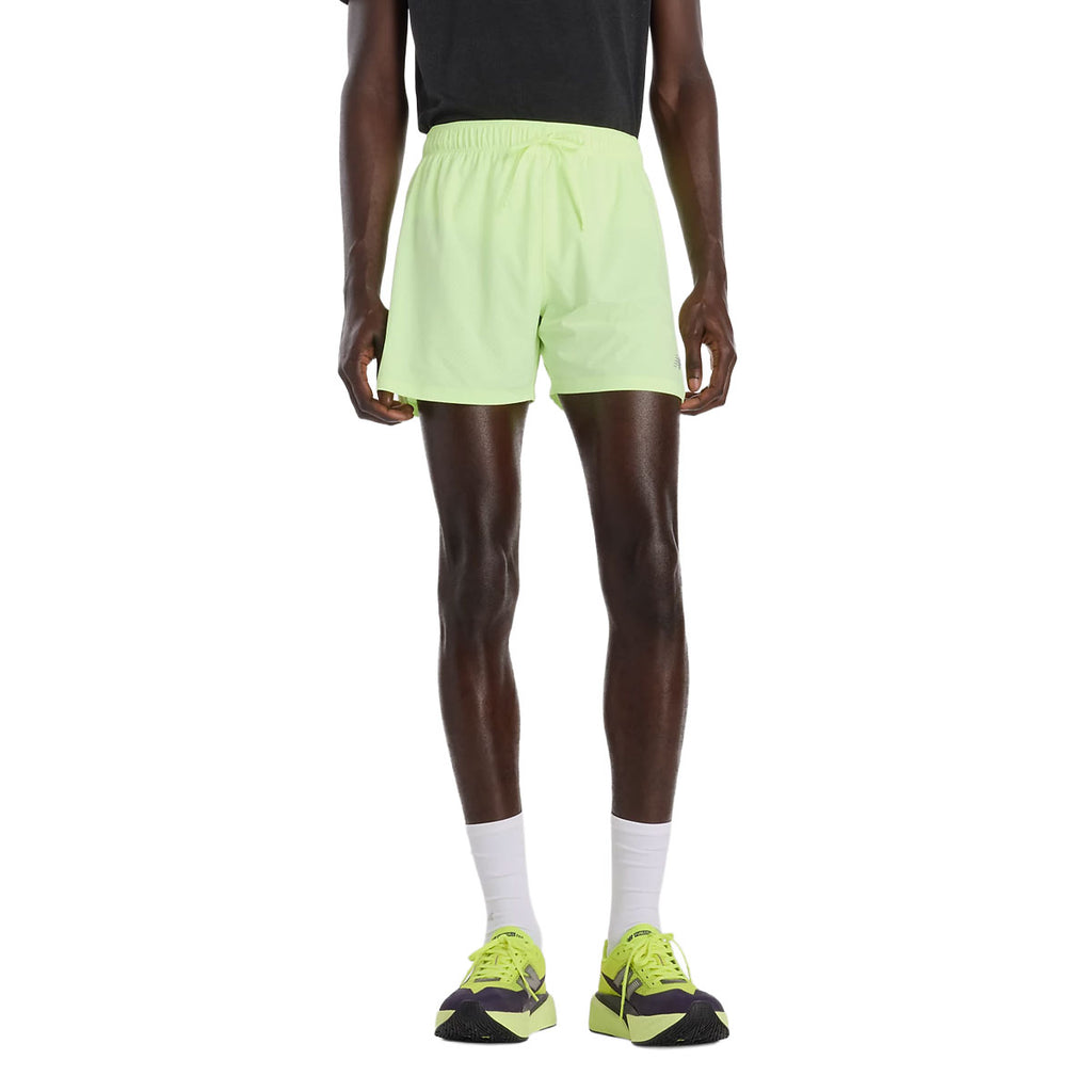 New Balance RC Seamless 5 tommer shorts til mænd i neongul