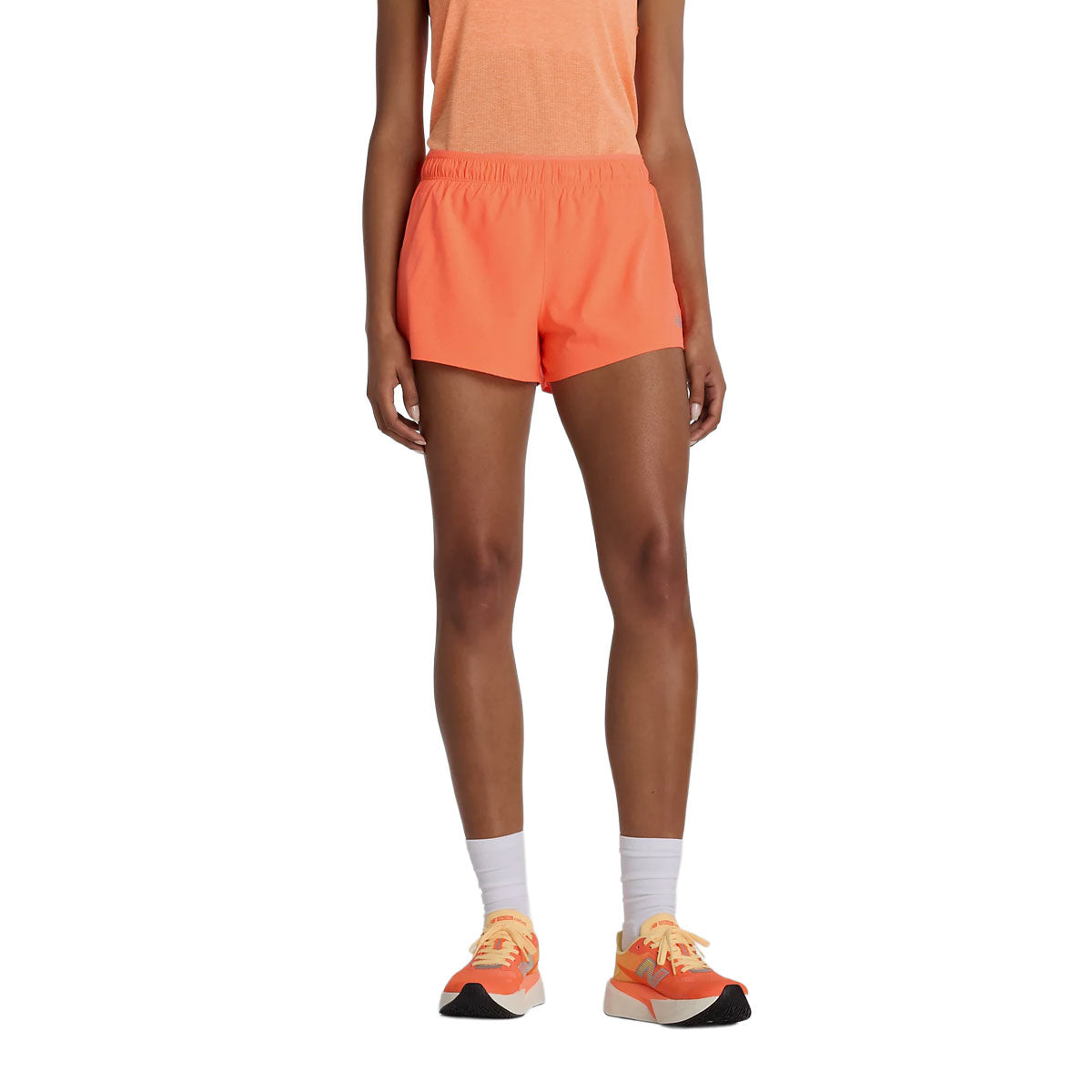 Ny Balance RC shorts til damer i orange farve