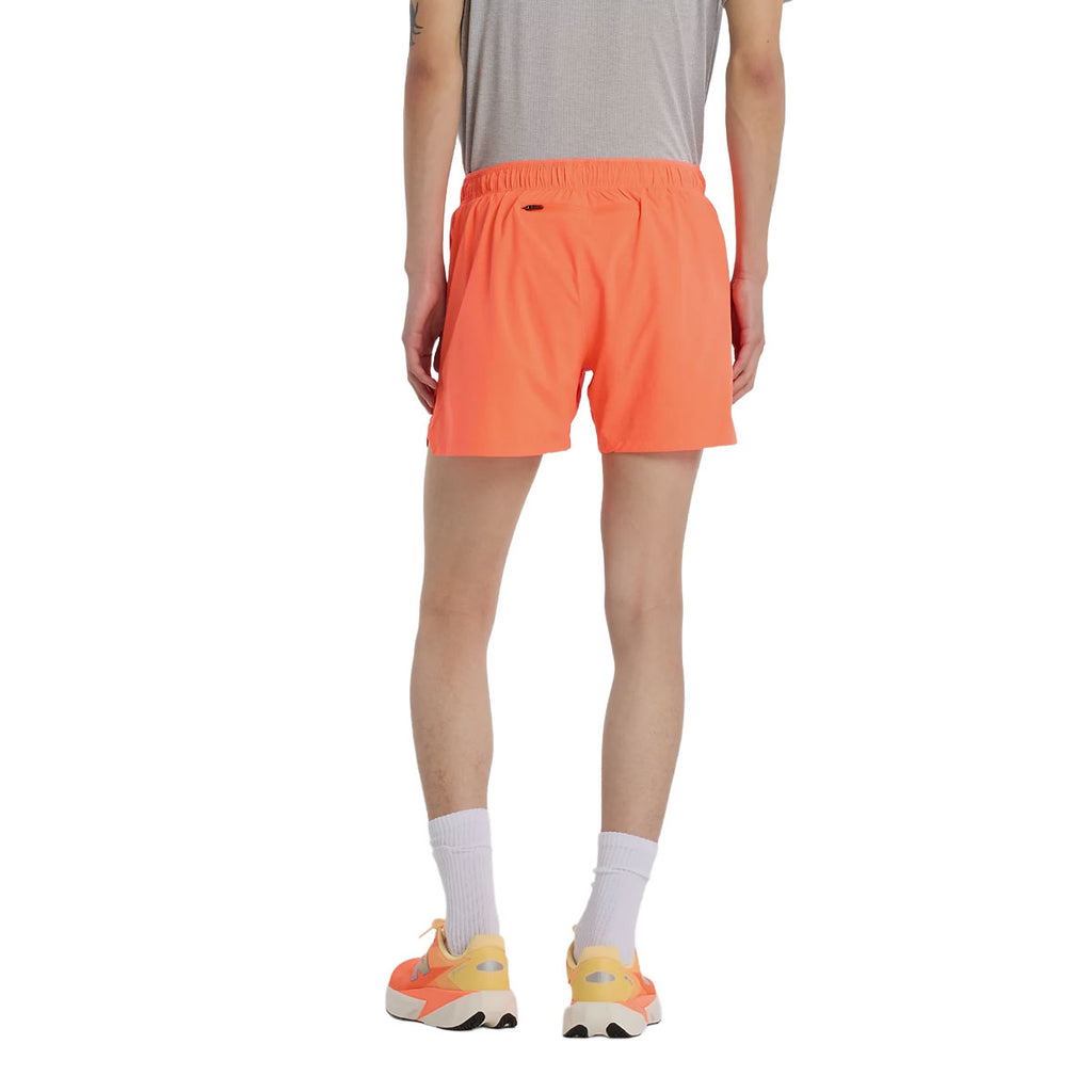 Ny Balance RC 5" shorts til mænd i orange farve