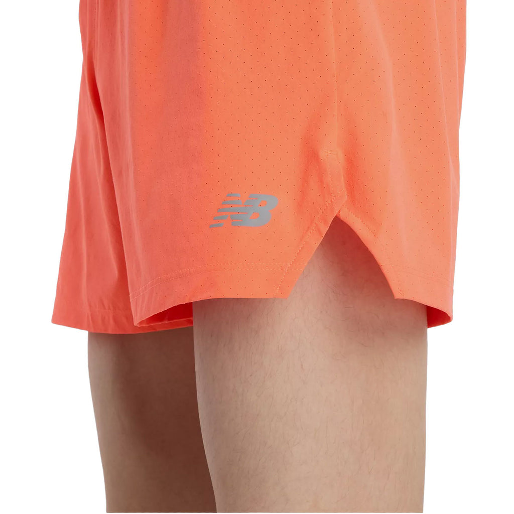 Ny Balance RC 5" shorts til herrer i orange farve