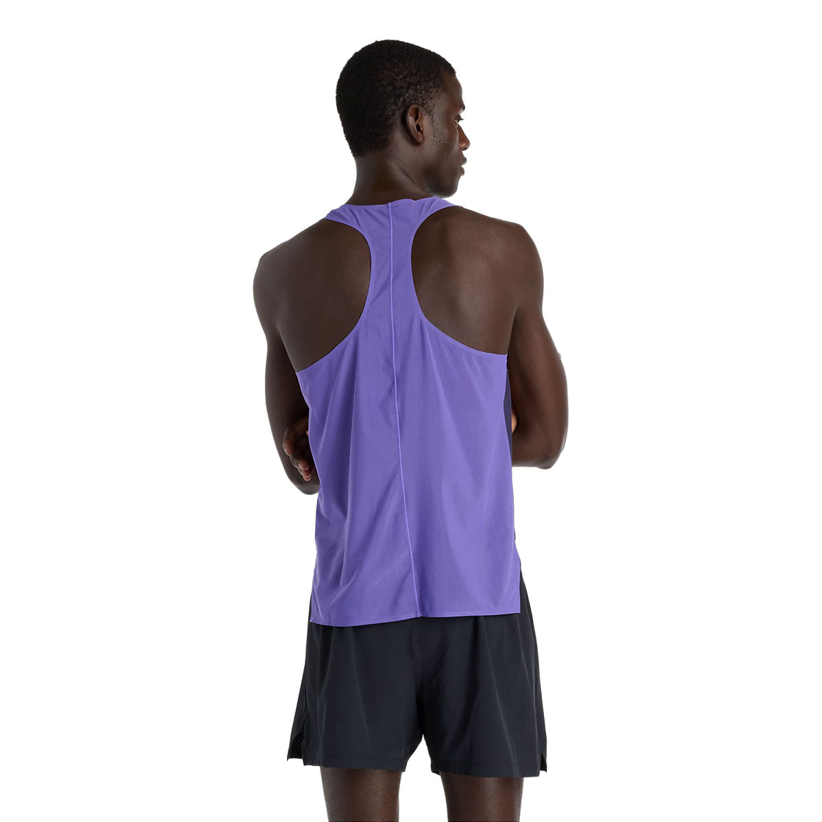 Lilla New Balance Race Day ultra let singlet til mænd