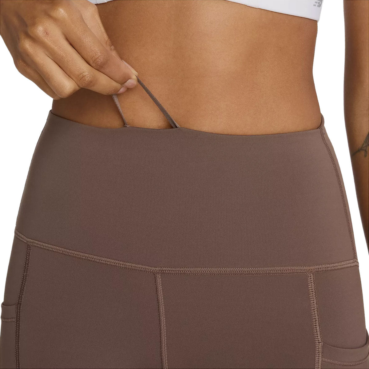 Høj talje leggings med lomme til kvinder fra New Balance