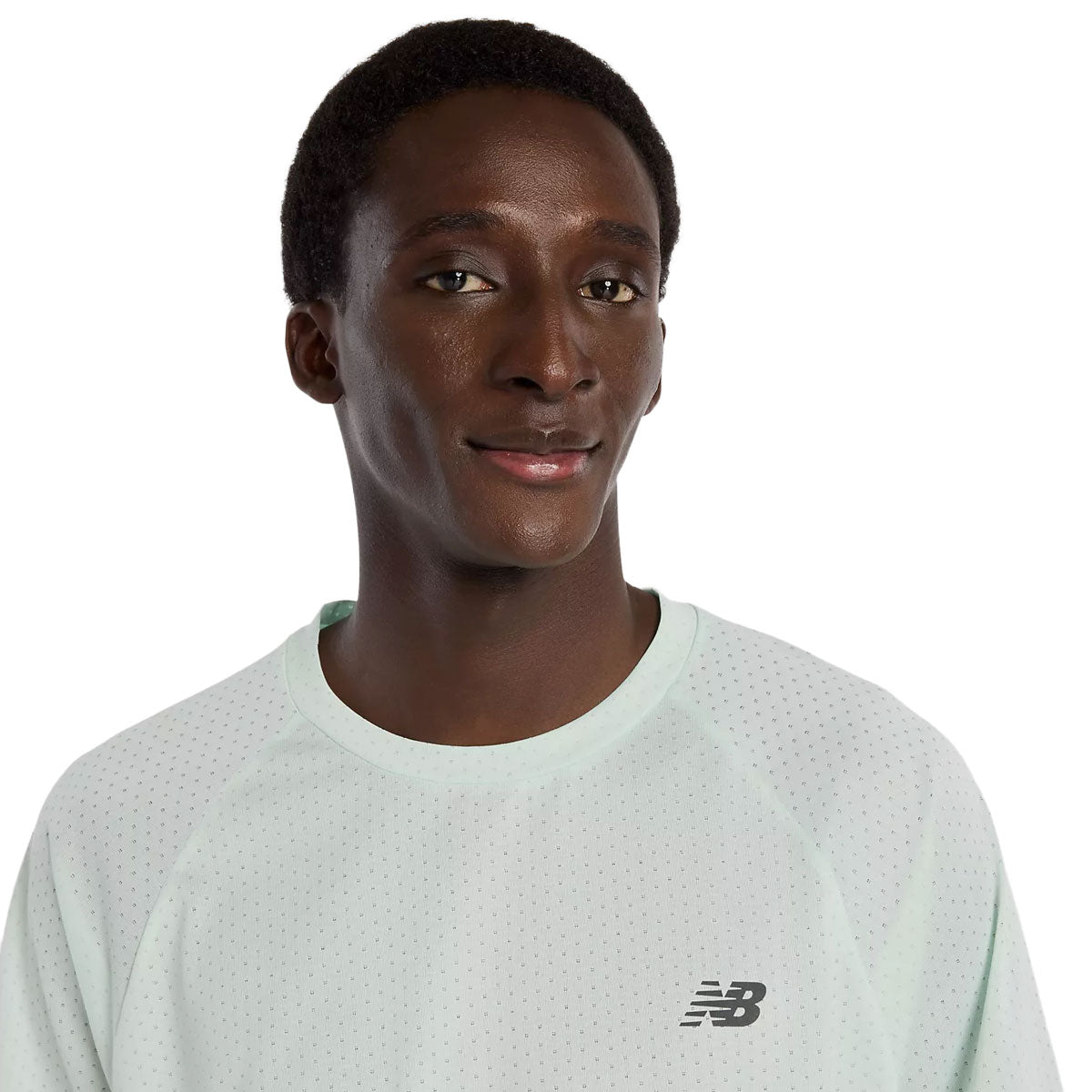 New Balance Viz-Tech T-shirt til mænd i mintgrøn farve