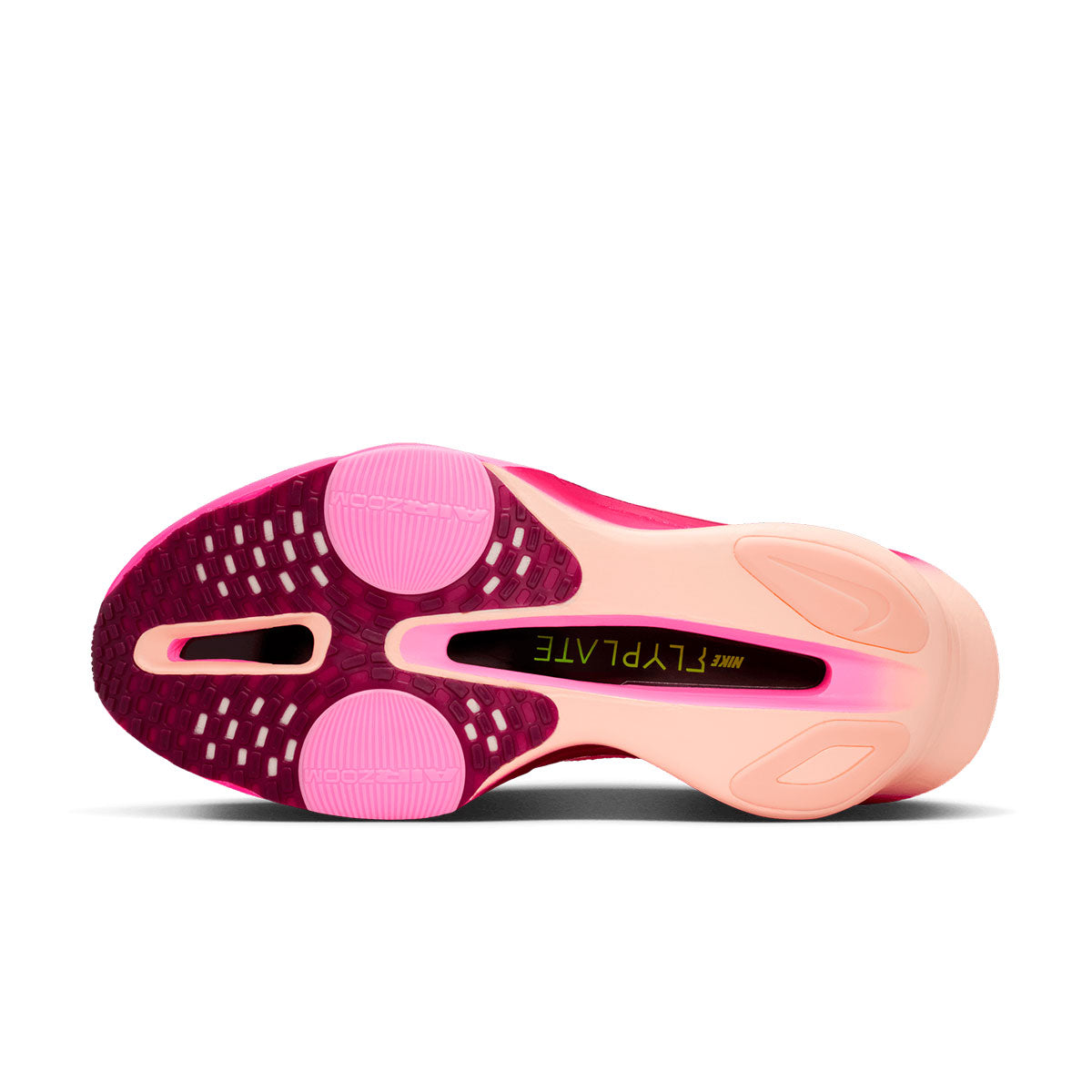 Nike Air Zoom Alphafly Next% 3 Dame sål med detaljer i pink og sort