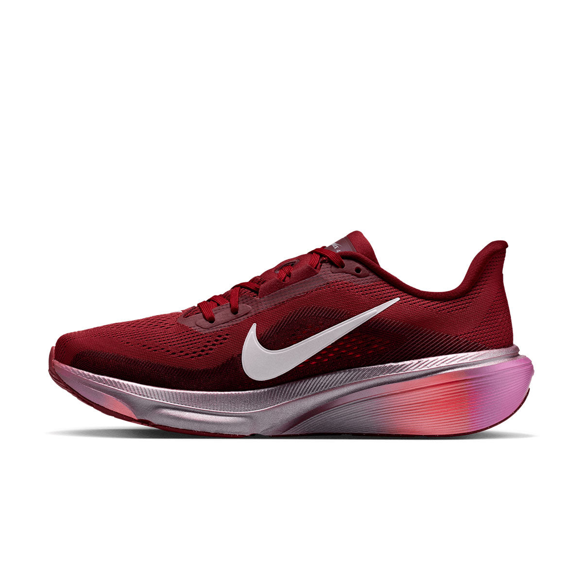 Nike Air Zoom Pegasus 42 SE Dame i rød med sølv logo