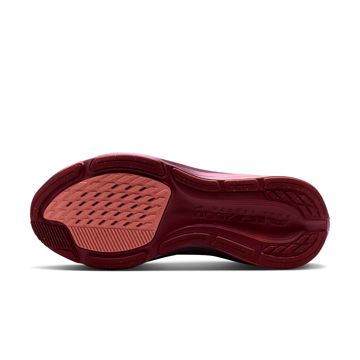 Nike Air Zoom Pegasus 42 SE Dame sål med rød og rosa detaljer