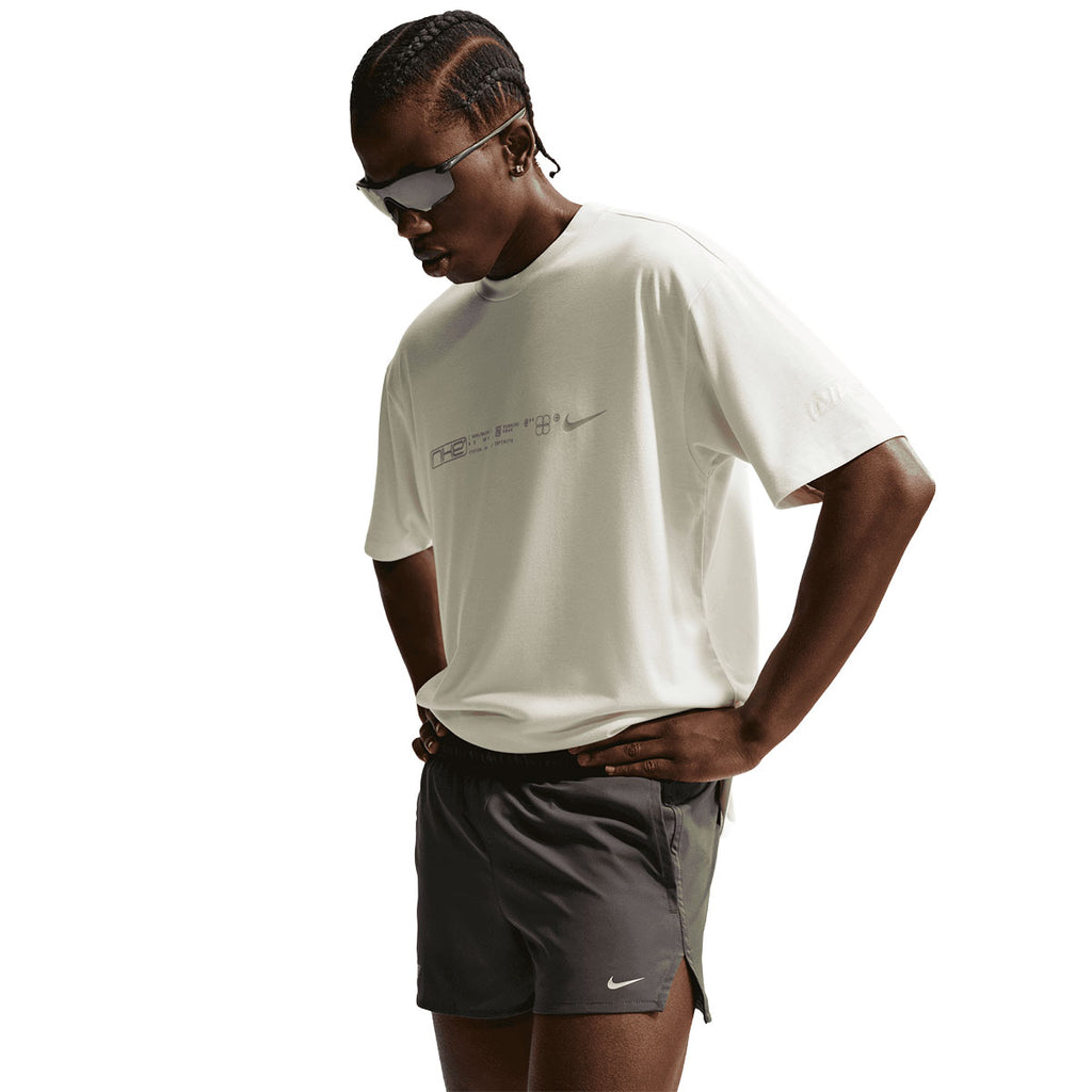 Nike Dri-FIT 3in shorts til mænd i sort og grå