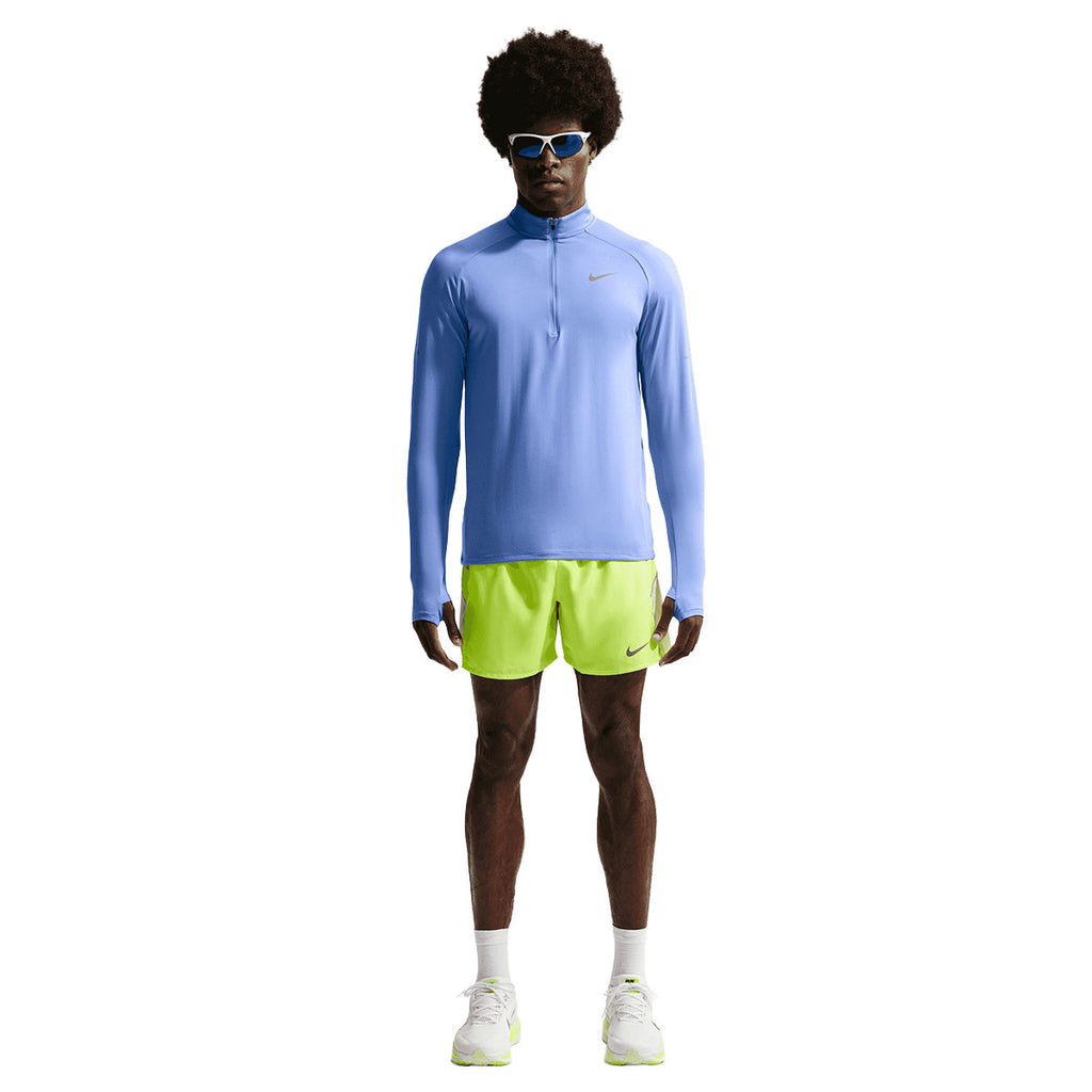 Nike Dri-Fit Stride Half Zip Midlayer til herre i blå