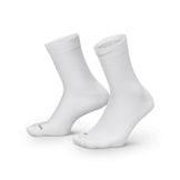 Hvide Nike Lightweight Run Micro Crew Strømper med åndbart materiale
