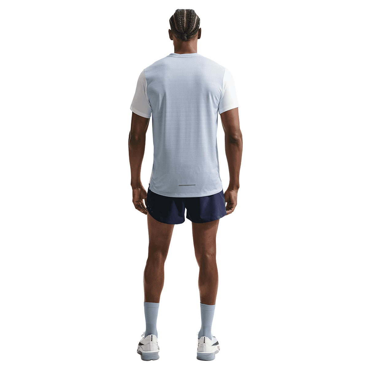 Nike Stride Dri-FIT-løbeshorts 5" til mænd i blå farve