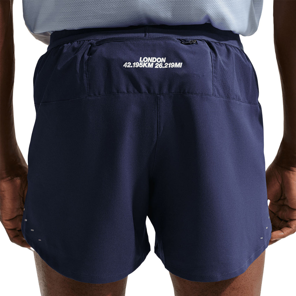Nike Stride Dri-FIT-løbeshorts 5" til mænd i mørkeblå