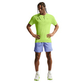 Nike Stride SS Top til mænd i lys grøn farve