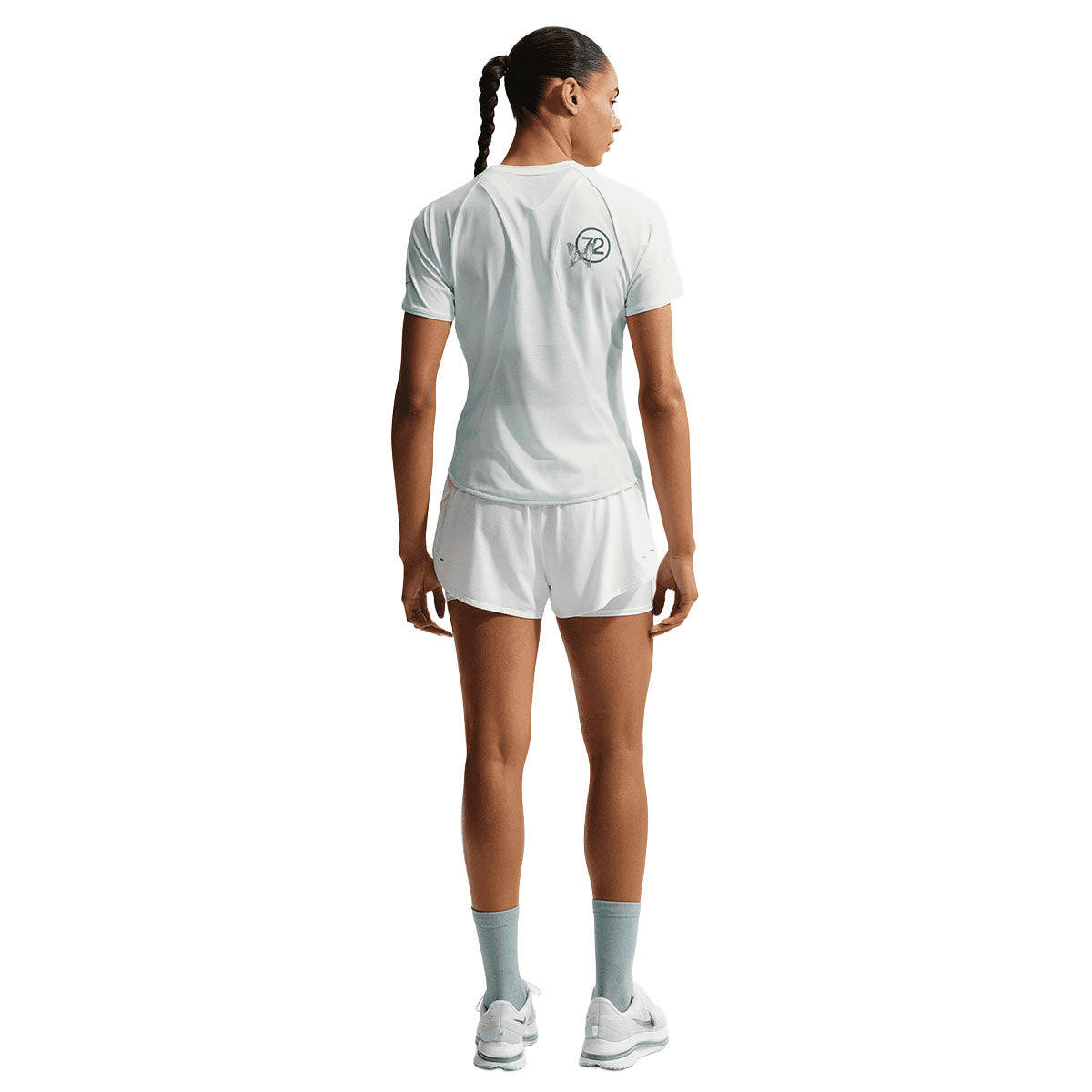 Dame Nike Swift Dri-FIT løbe T-shirt i hvid