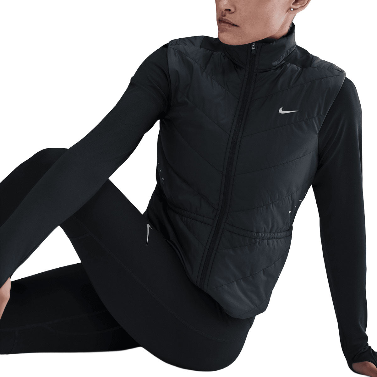 Nike Therma-FIT Swift Fill vest til damer i sort