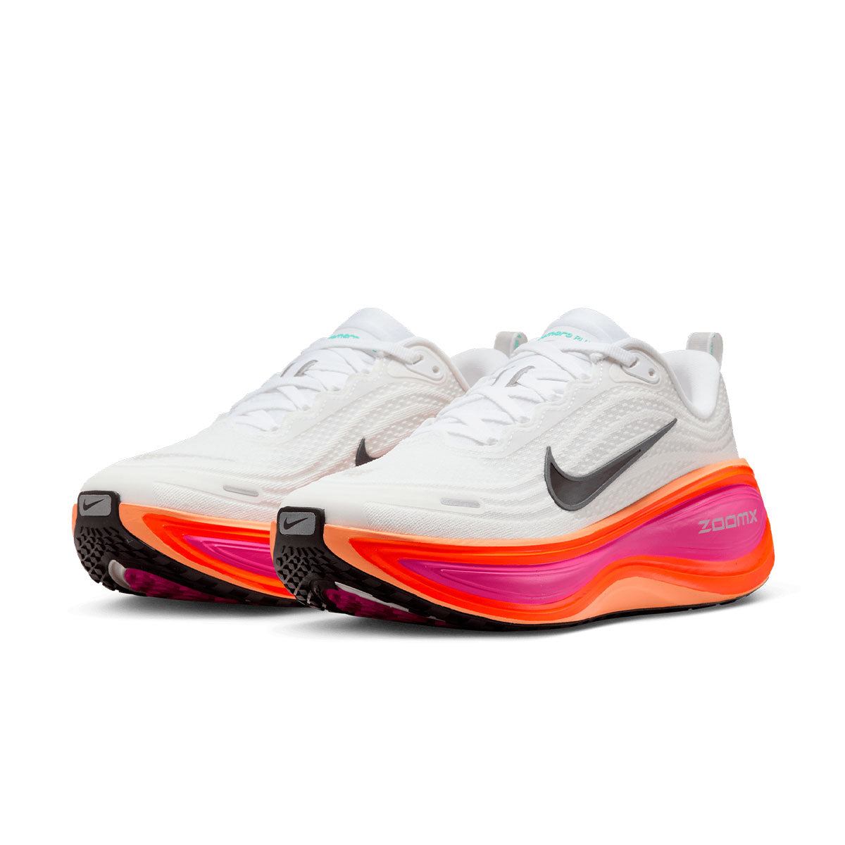 Nike Vomero Plus Dame løbesko i hvid og orange farver