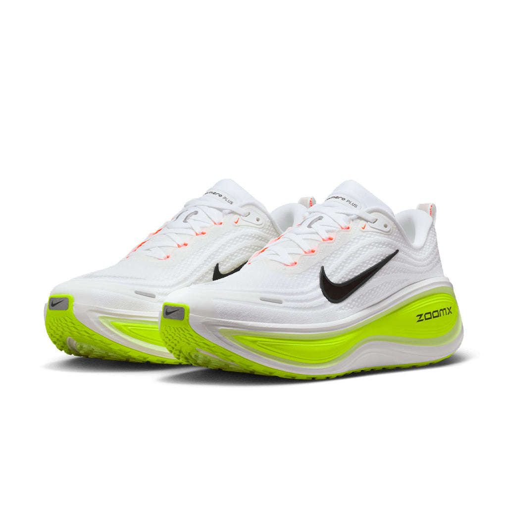 Nike Vomero Plus Herre løbesko i hvid og grøn farve