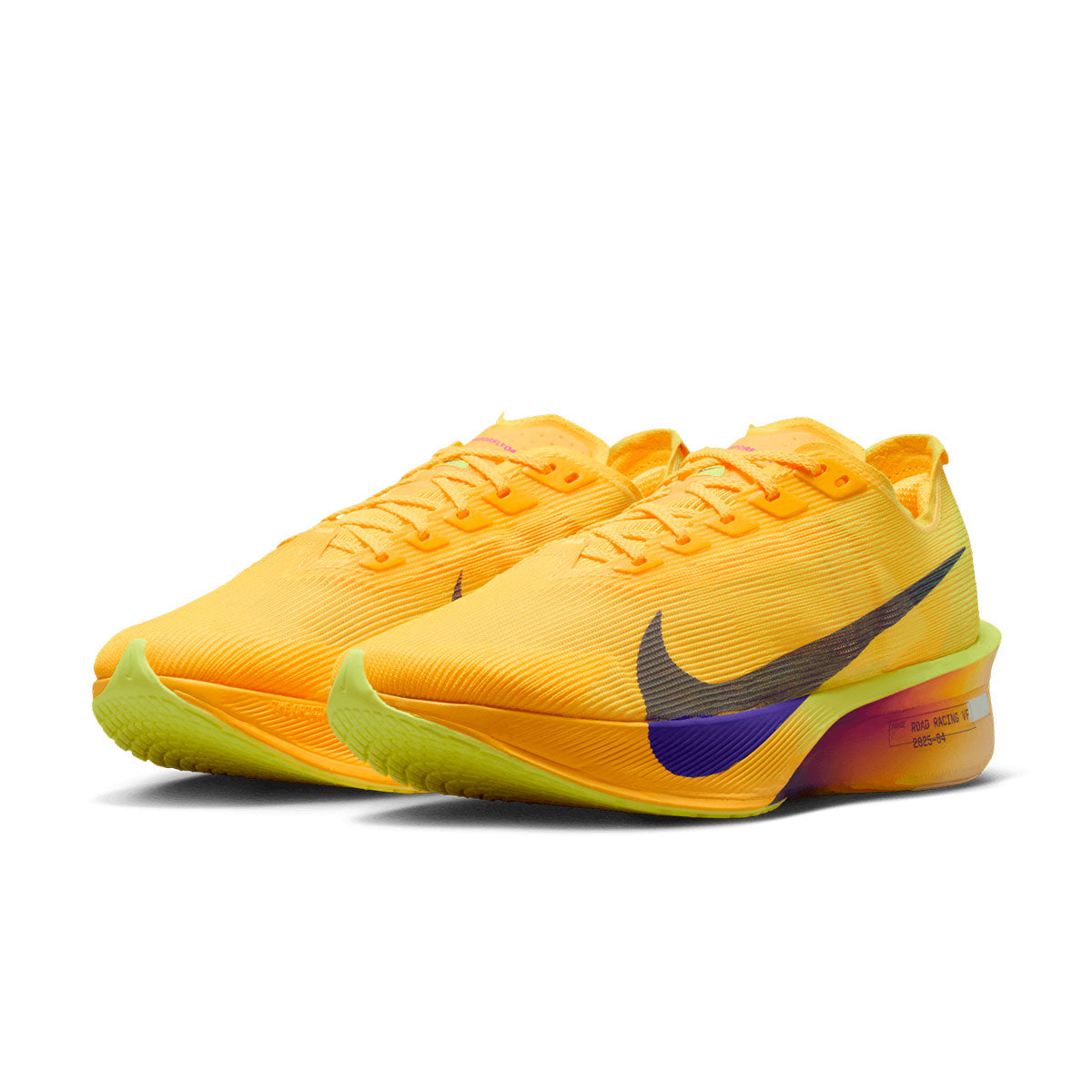 Nike ZoomX Vaporfly Next% 4 Dame i gul og lilla farve