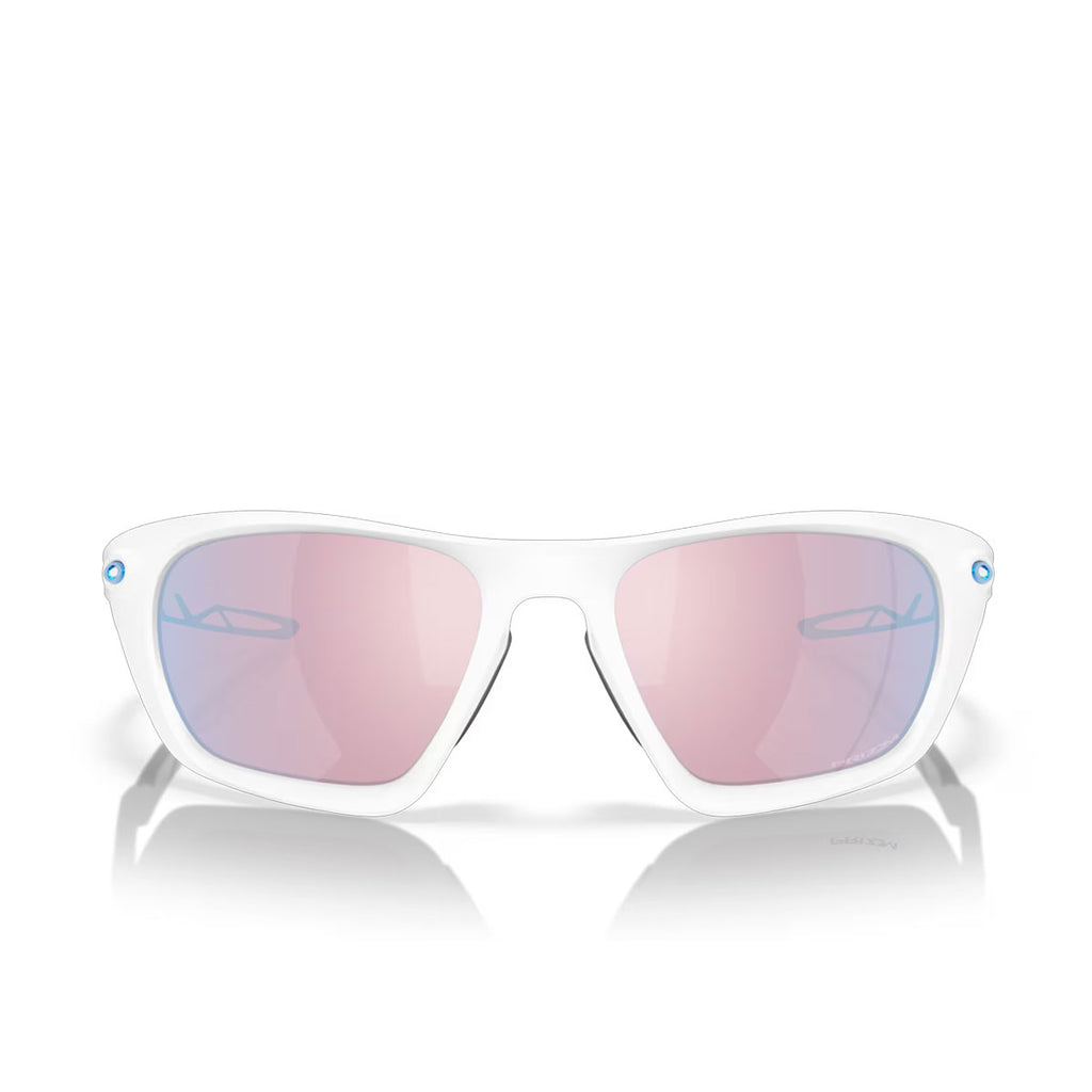 Sorte solbriller med lyserøde linser fra Oakley Lateralis Prizm Snow Sapphire