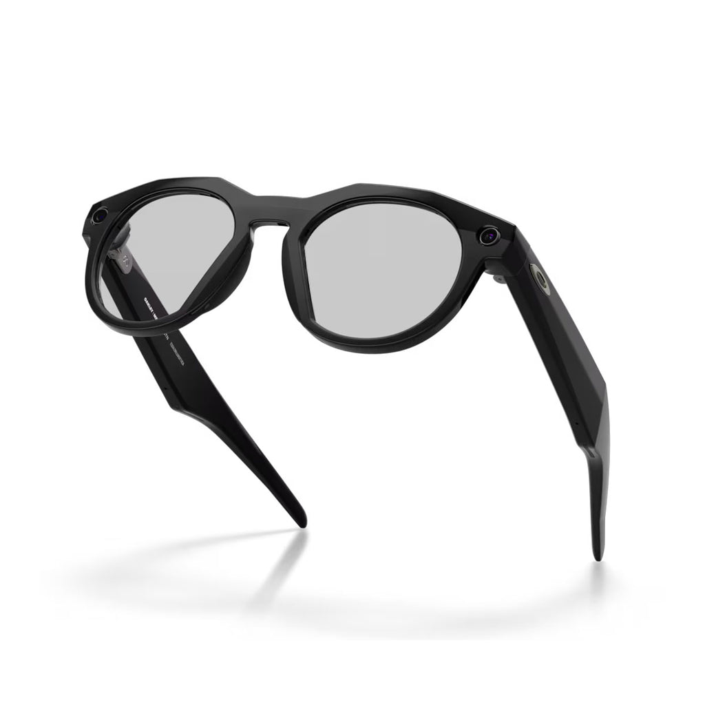 Sorte briller fra Oakley med Transitions amethyst linser