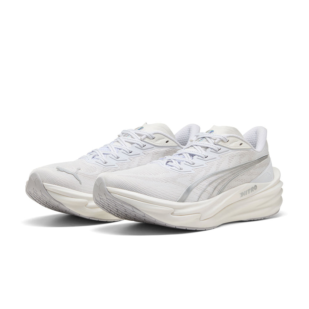Puma Deviate NITRO 4 Herre løbesko i hvid farve