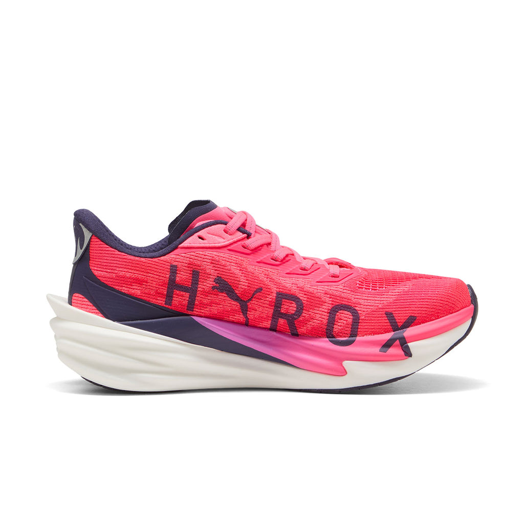 Puma Deviate NITRO 4 Hyrox Dame løbesko i pink og lilla