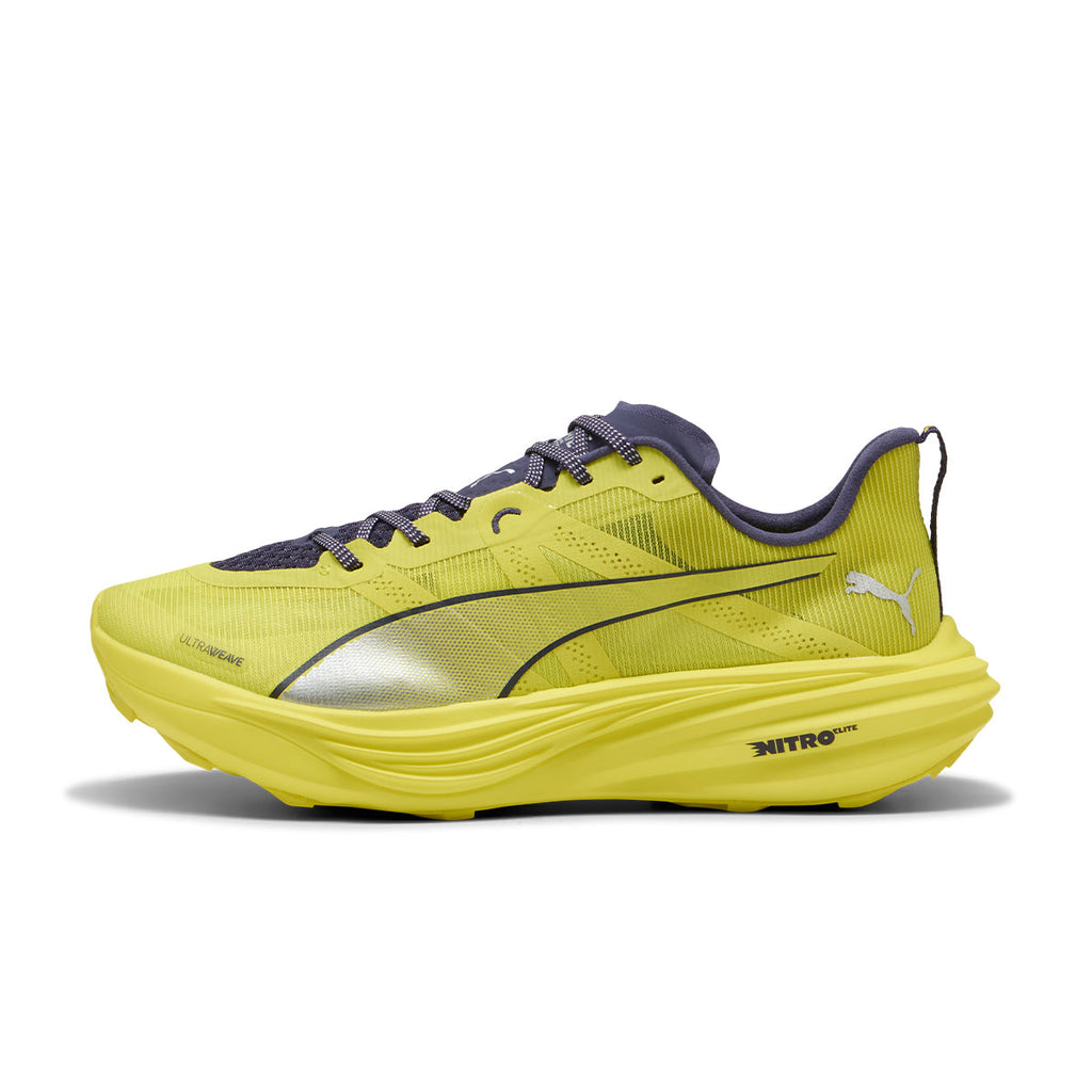Puma Deviate NITRO Elite Trail herresko i gul og grå