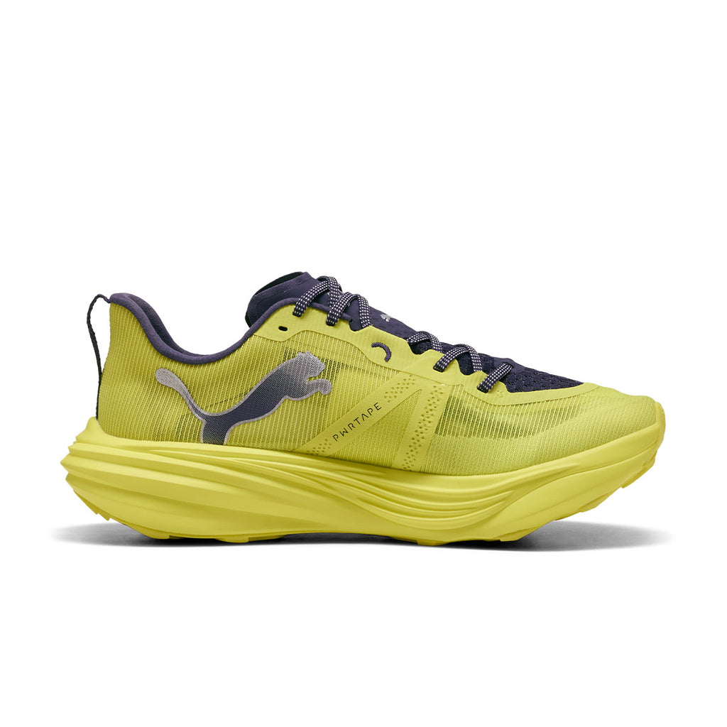 Puma Deviate NITRO Elite Trail herresko i gul og grå