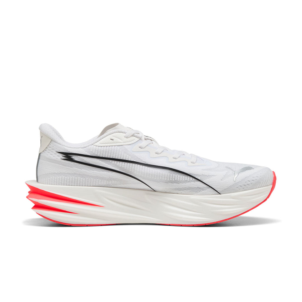 Puma Deviate Pure NITRO herresko i hvid og pink